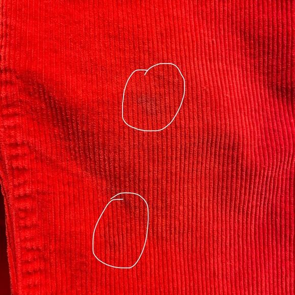 Lauren  Ralph Lauren corduroy red pants size 12 - Picture 5 of 12